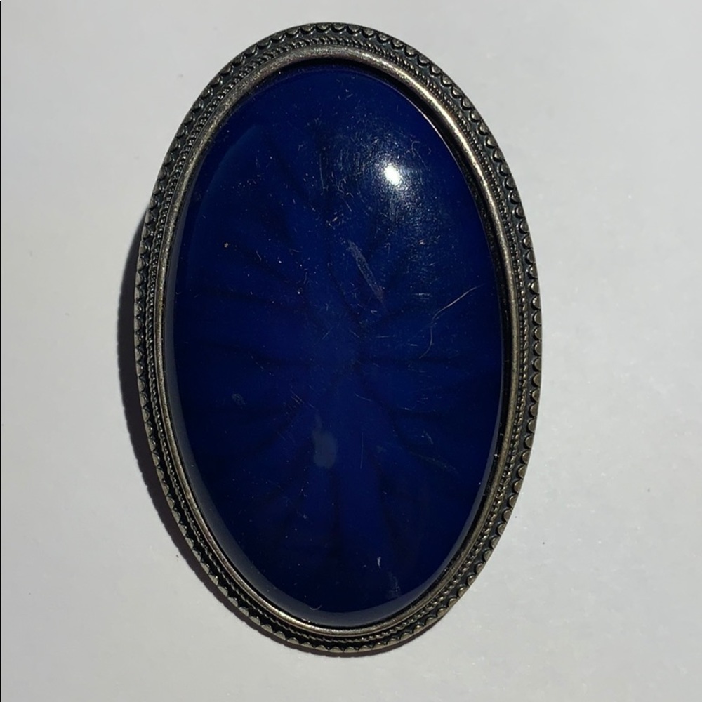 Large deep blue ring